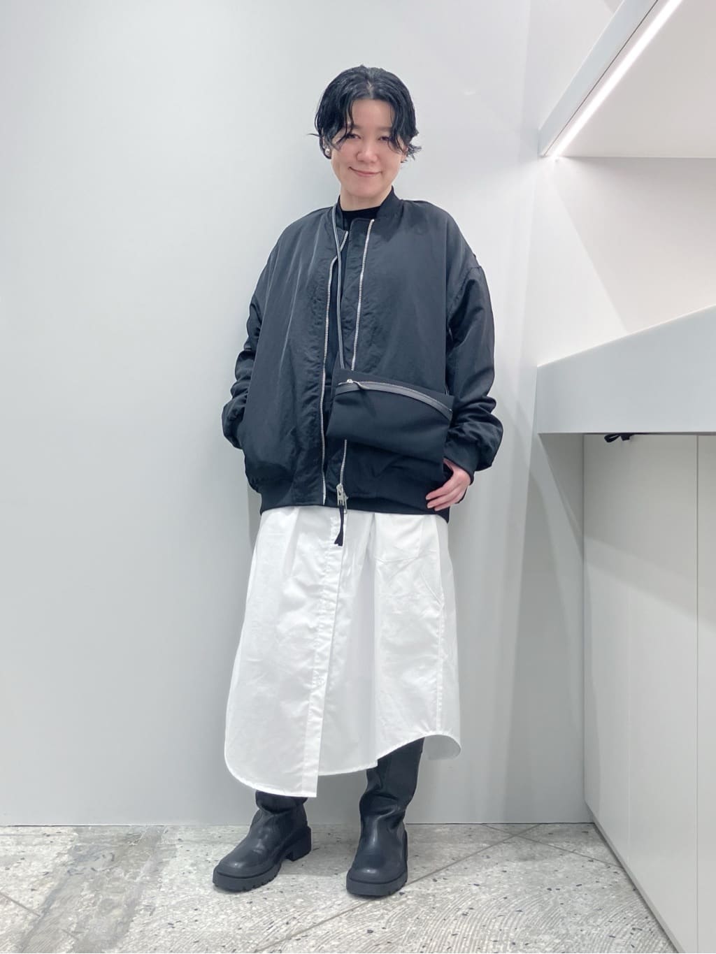Cさんの「HIROKO HAYASHI｜POLARIS（ポラリス）ショルダーバッグ」を使ったコーディネート
