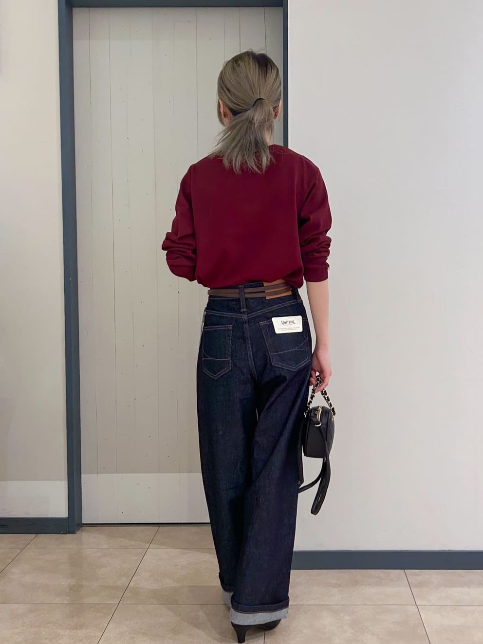 yukinoさんの「grove｜【SOMETHING&times;grove別注】LISAWIDE DENIM PANTS」を使ったコーディネート