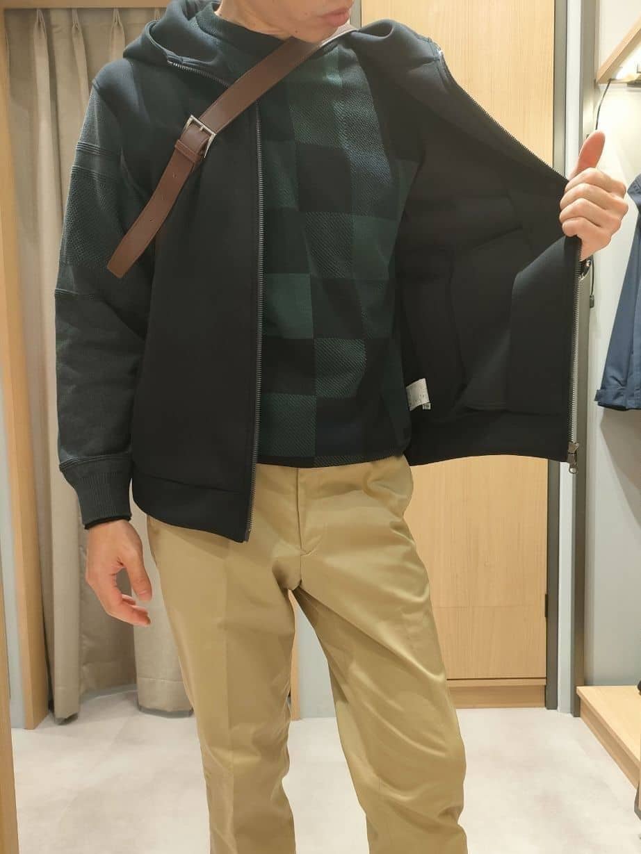 nobuさんの「TAKEO KIKUCHI｜【オフィスカジュアル対応】ドレス チノパンツ」を使ったコーディネート