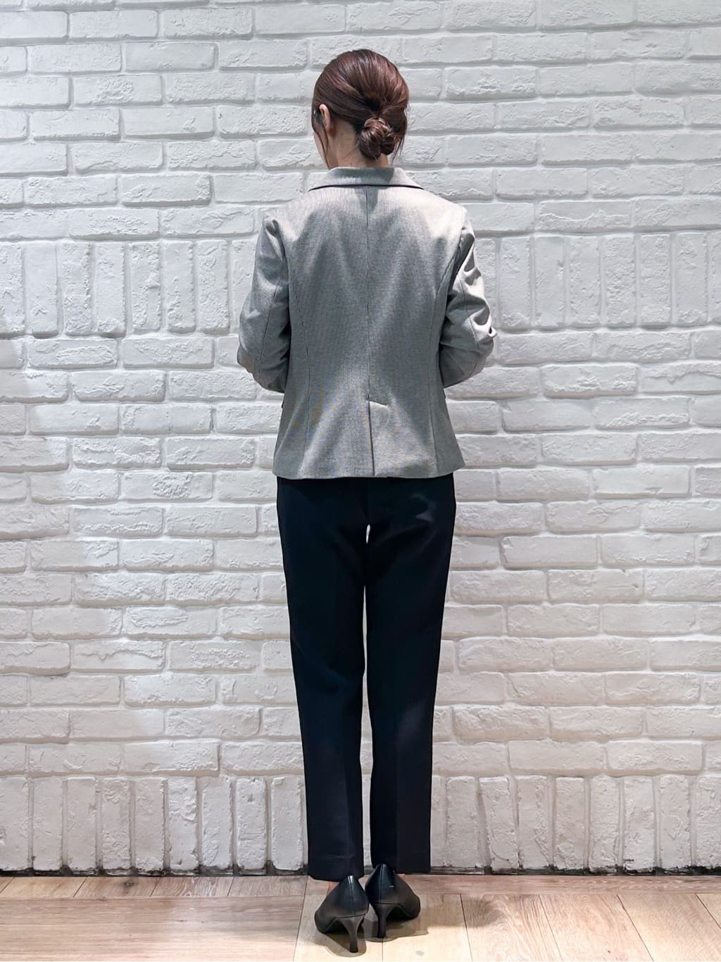 yさんの「index｜《5色展開／XS-LLサイズ》ストレッチテーラードジャケット／セットアップ対応【イージーアイロン】」を使ったコーディネート