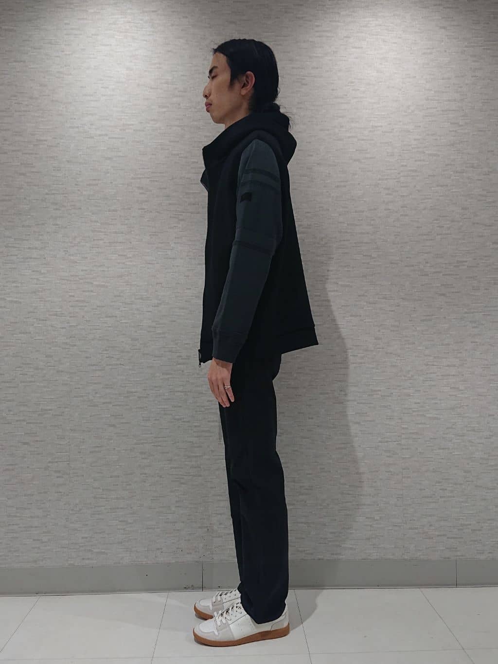 shunさんの「TAKEO KIKUCHI｜【Made in JAPAN】播州織 ストレッチ パンツ」を使ったコーディネート