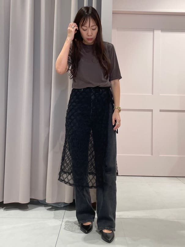 maiさんの「ESPERANZA｜バックストラップフラットパンプス」を使ったコーディネート