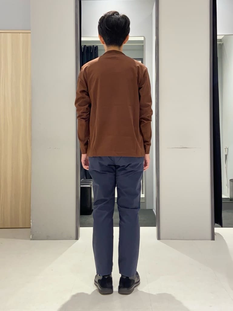 わいずみさんの「TAKEO KIKUCHI｜【抗菌防臭/シーズンレス】シアサッカー ジャージシャツ」を使ったコーディネート