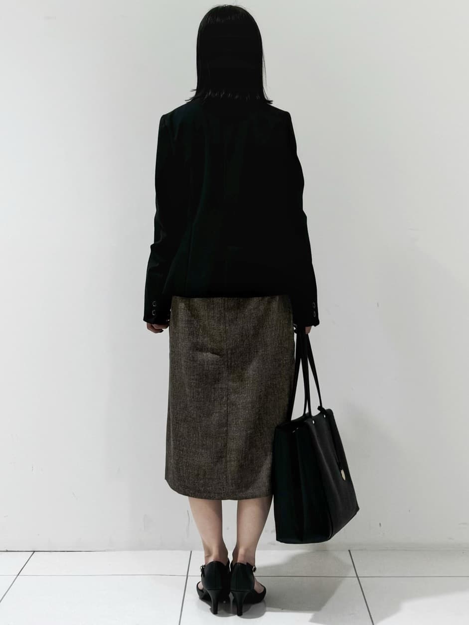 kozuさんの「index｜《5色展開／XS-LLサイズ》ストレッチテーラードジャケット／セットアップ対応【イージーアイロン】」を使ったコーディネート