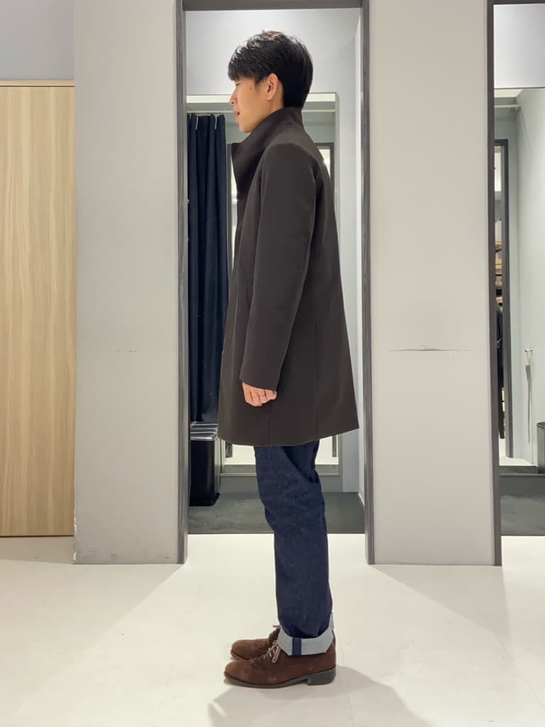 わいずみさんの「TAKEO KIKUCHI｜【モンスターストレッチ】日本製 ワンウォッシュ デニムパンツ」を使ったコーディネート