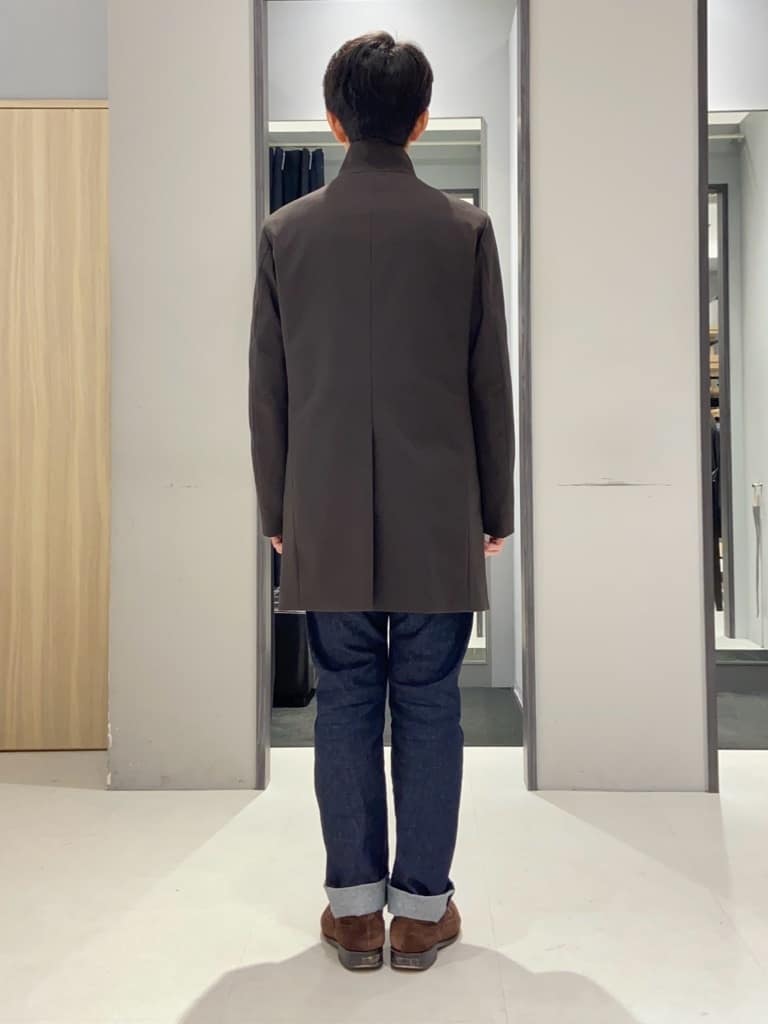 わいずみさんの「TAKEO KIKUCHI｜【モンスターストレッチ】日本製 ワンウォッシュ デニムパンツ」を使ったコーディネート