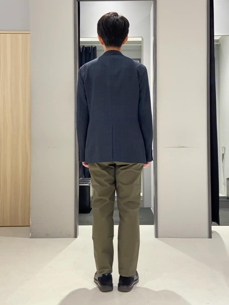 わいずみさんの「TAKEO KIKUCHI｜【全7サイズ&times;8色展開！】トップマルチヘリンボン パンツ」を使ったコーディネート
