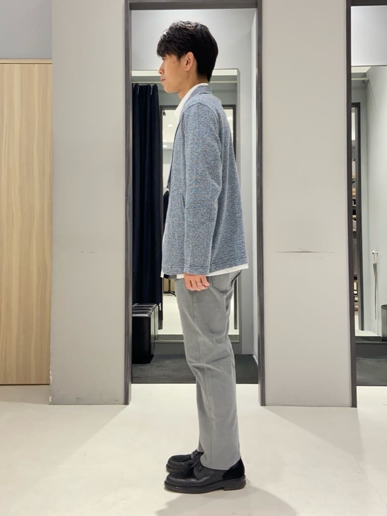 わいずみさんの「TAKEO KIKUCHI｜【Made in JAPAN】播州織 ストレッチ パンツ」を使ったコーディネート