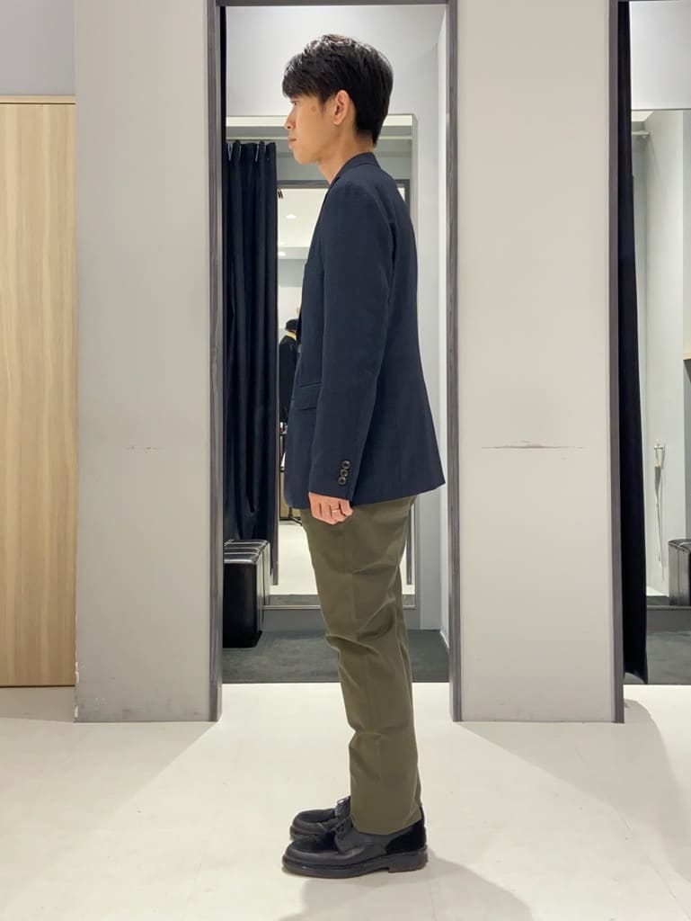 わいずみさんの「TAKEO KIKUCHI｜【全7サイズ&times;8色展開！】トップマルチヘリンボン パンツ」を使ったコーディネート