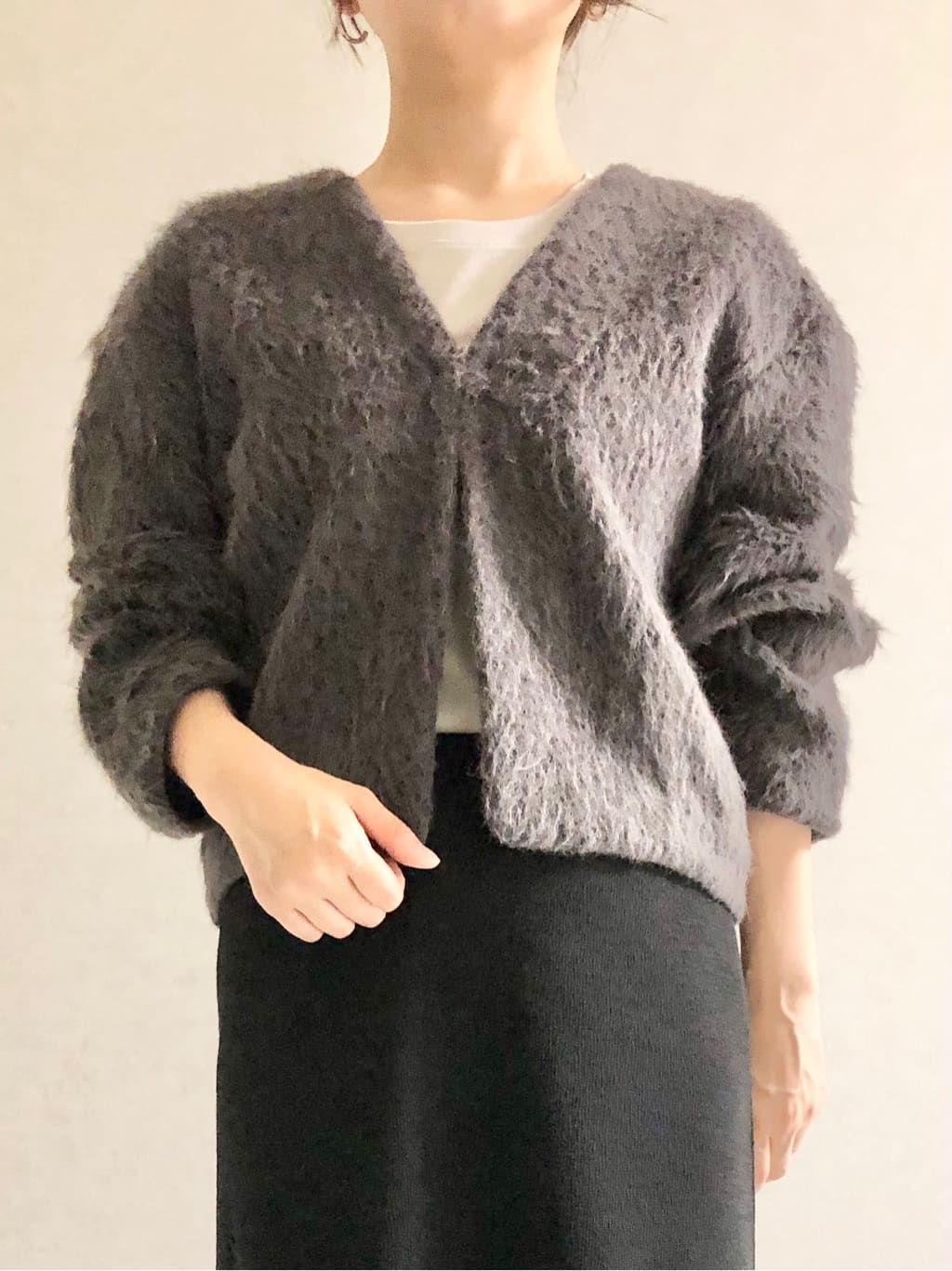 sayuさんの「UNTITLED｜【柔らか／A4サイズ対応】スパンコールトート」を使ったコーディネート