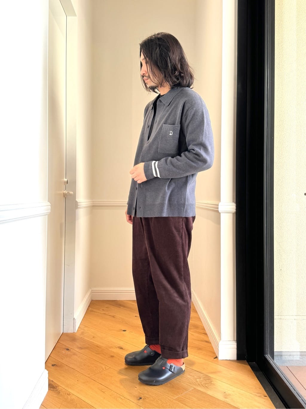 kawarataniさんの「DRESSTERIOR｜エクスクルーシブフライスロングTシャツ」を使ったコーディネート