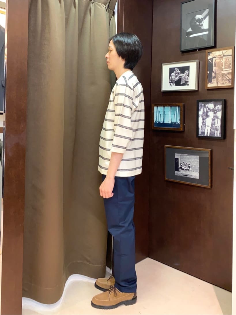 コバヤシさんの「TAKEO KIKUCHI｜【オフィスカジュアル対応】ドレス チノパンツ」を使ったコーディネート