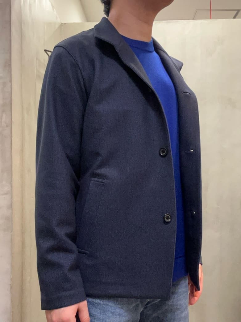 コウノ モトヤさんの「TAKEO KIKUCHI｜【DOWN FABRIC】ダウンファブリック スタンドカラーブルゾン」を使ったコーディネート