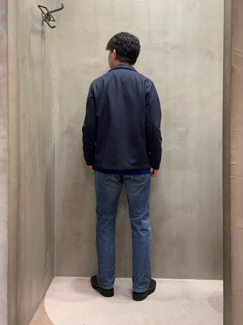 コウノ モトヤさんの「TAKEO KIKUCHI｜【DOWN FABRIC】ダウンファブリック スタンドカラーブルゾン」を使ったコーディネート