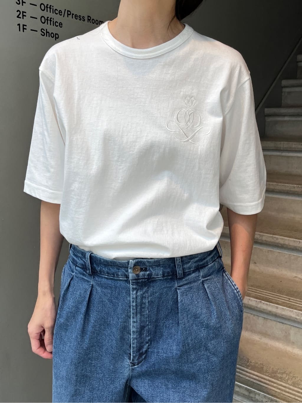 神野（jinno）さんの「TAKEO KIKUCHI｜【THE FLAGSHIP】スーピマ ツイル シャツ」を使ったコーディネート