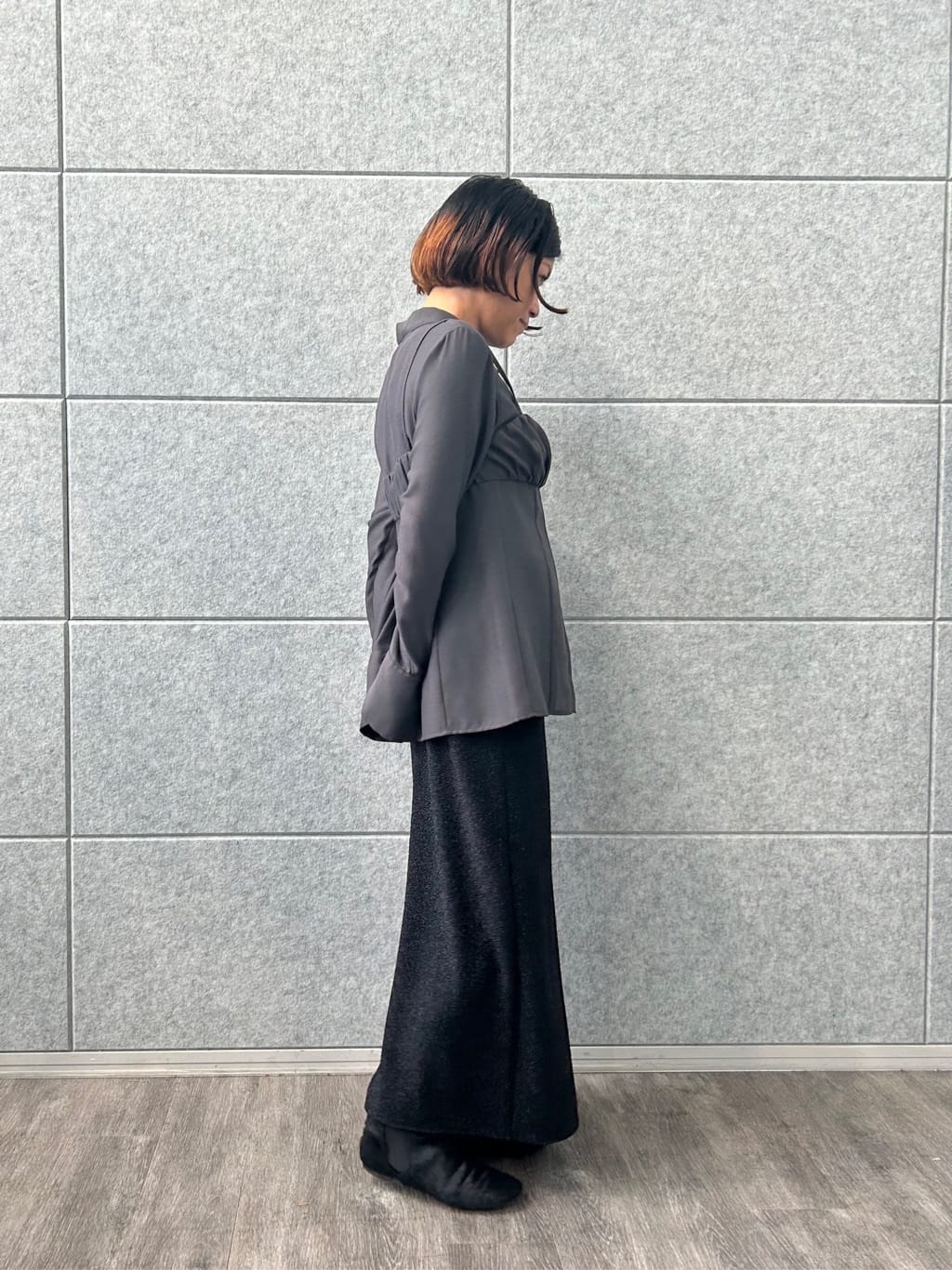 yukoさんの「CODE A｜lame skirt」を使ったコーディネート