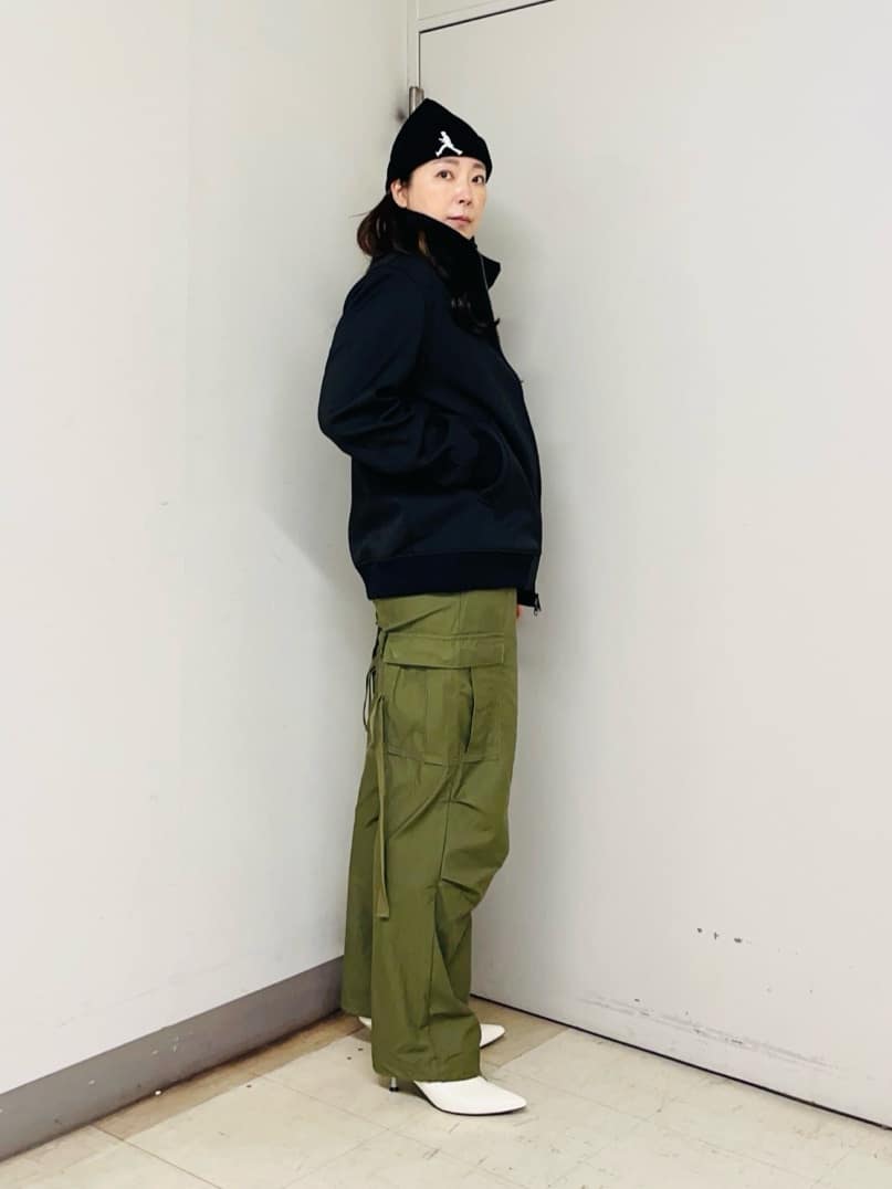 iwさんの「TAKEO KIKUCHI｜ラスタウォーカーニットCAP」を使ったコーディネート