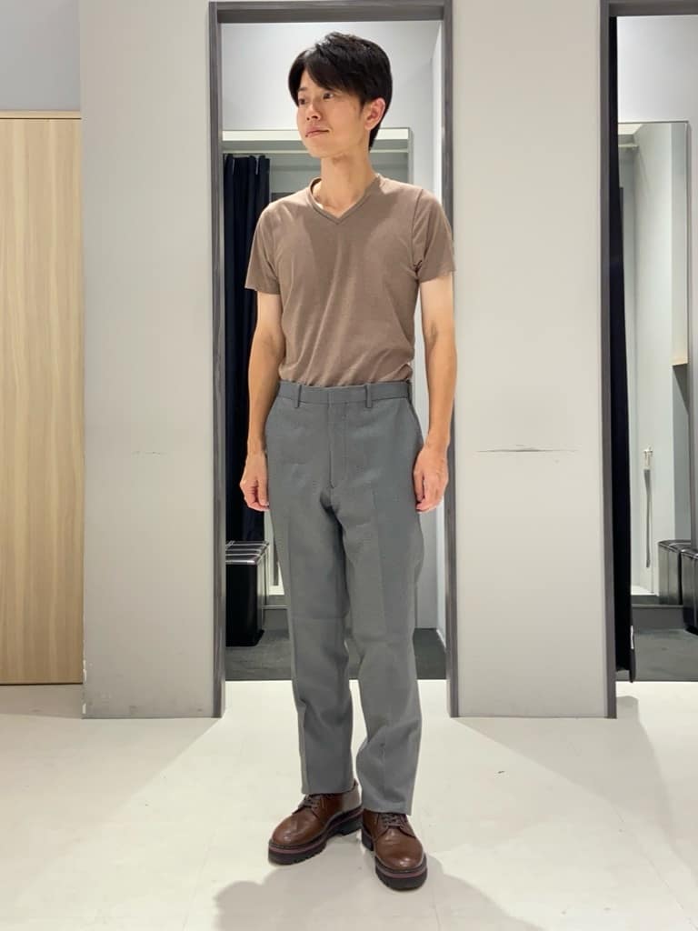 わいずみさんの「TAKEO KIKUCHI｜40ct&525 厚底プレーントゥシューズ」を使ったコーディネート