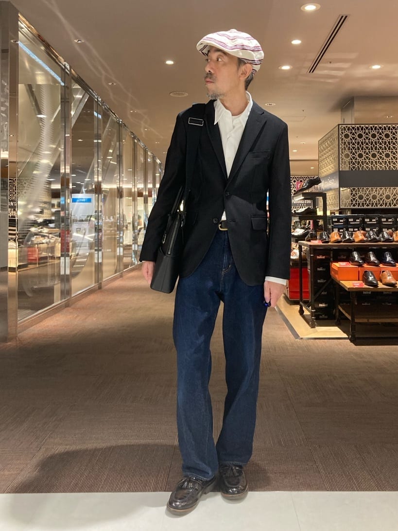 KDDさんの「TAKEO KIKUCHI｜【Made in JAPAN】ブロード レギュラーカラー ドレスシャツ」を使ったコーディネート