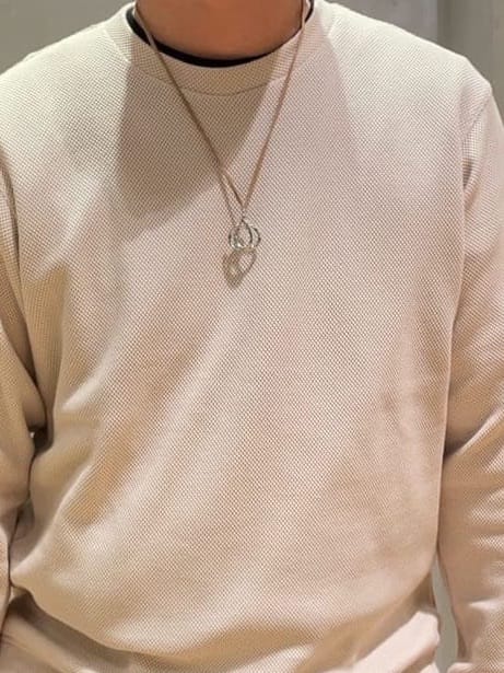 IMAIさんの「TAKEO KIKUCHI｜DROP リングネックレス」を使ったコーディネート