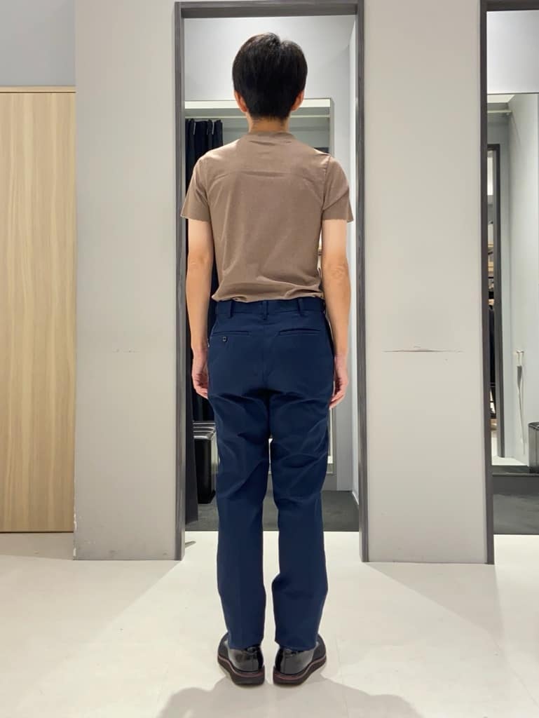 わいずみさんの「TAKEO KIKUCHI｜【抗菌防臭/シーズンレス】シアサッカー ジャージシャツ」を使ったコーディネート