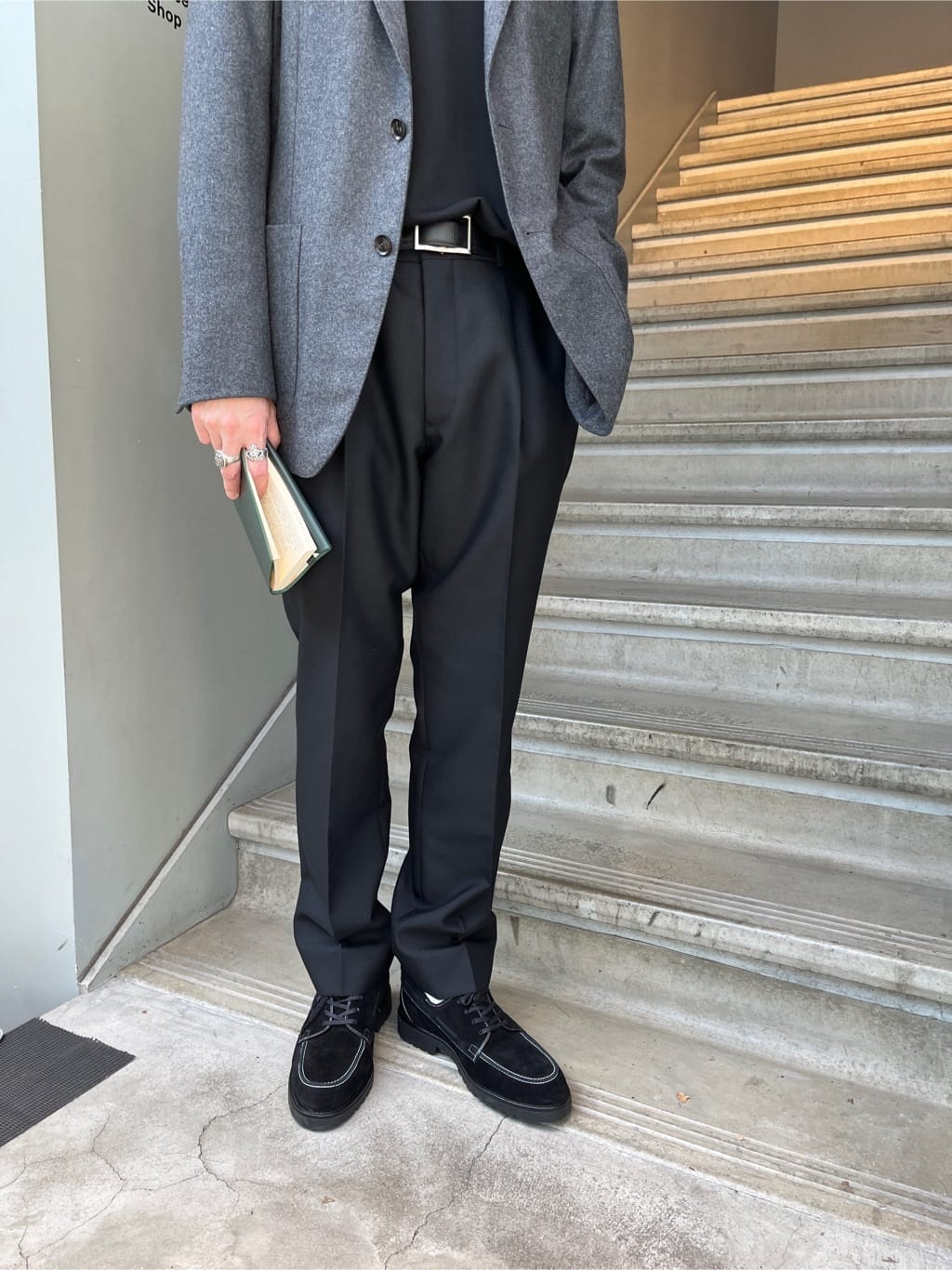Shintaroさんの「TAKEO KIKUCHI｜【THE FLAGSHIP】バラシャパンツ」を使ったコーディネート