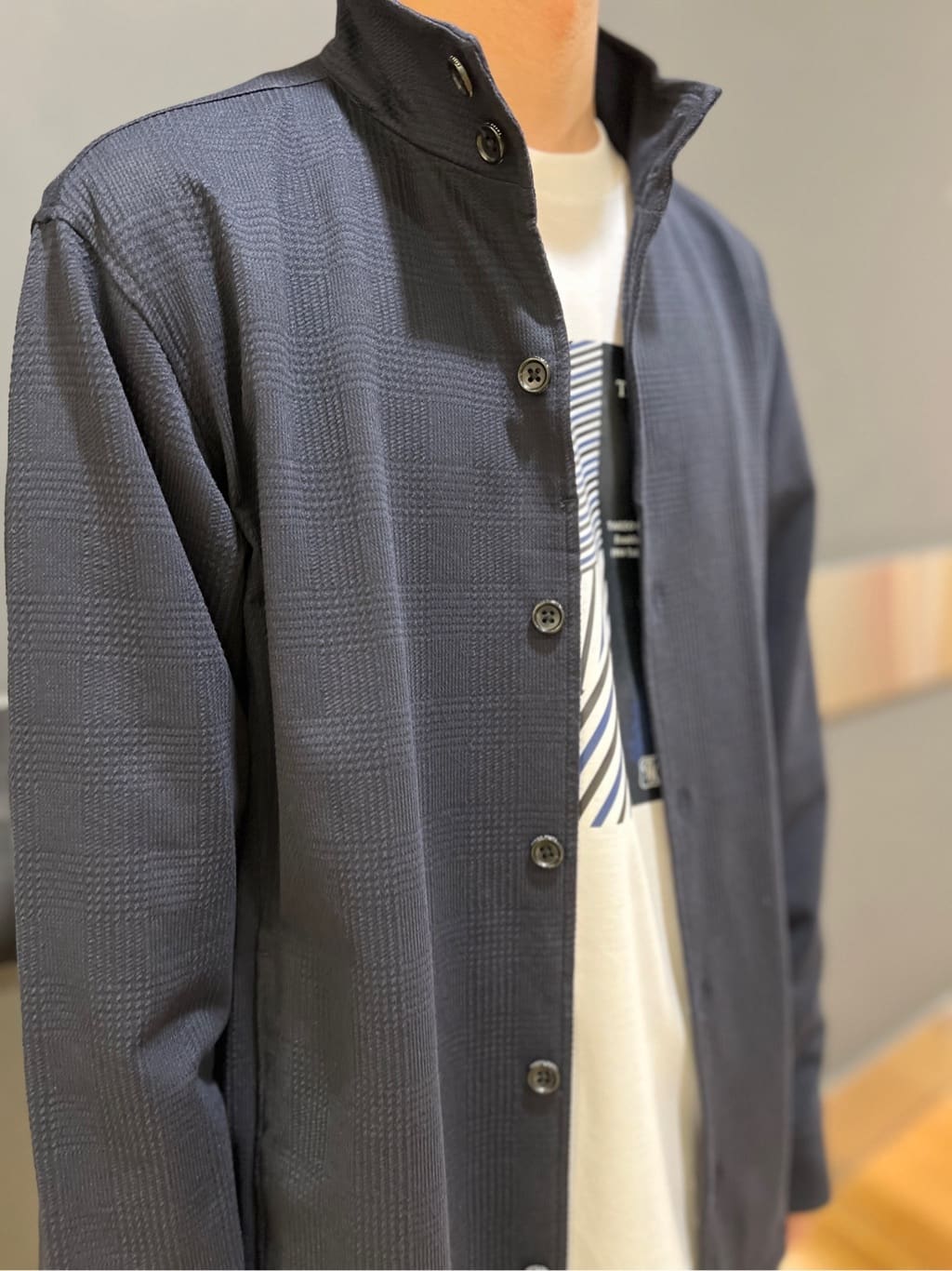 yutoさんの「TAKEO KIKUCHI｜【モンスターストレッチ】日本製 ワンウォッシュ デニムパンツ」を使ったコーディネート