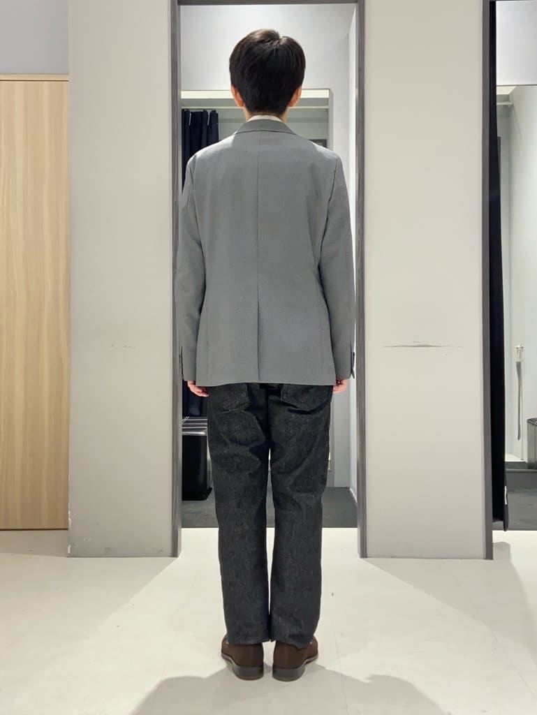 わいずみさんの「TAKEO KIKUCHI｜【モンスターストレッチ】日本製 ワンウォッシュ デニムパンツ」を使ったコーディネート