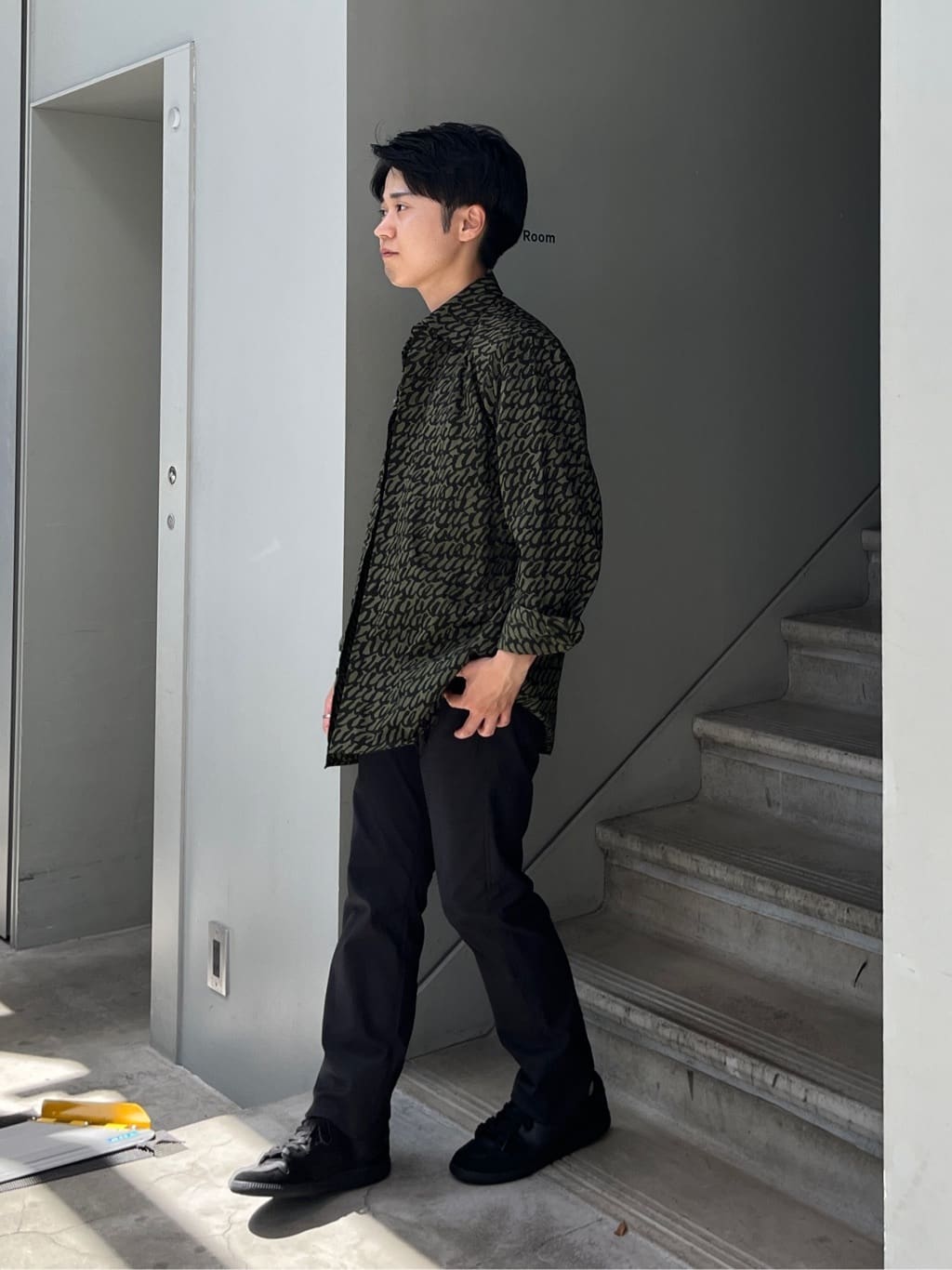 Namikiさんの「TAKEO KIKUCHI｜【Made in JAPAN】播州織 ストレッチ パンツ」を使ったコーディネート