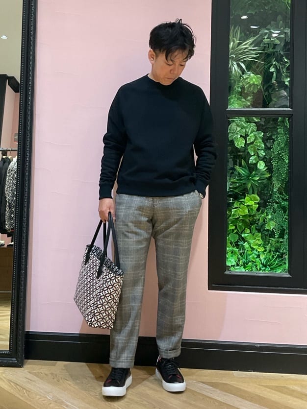 Nagaseさんの「DRESSTERIOR｜【干場義雅&times;DRESSTERIOR】バックフリース プルオーバー」を使ったコーディネート