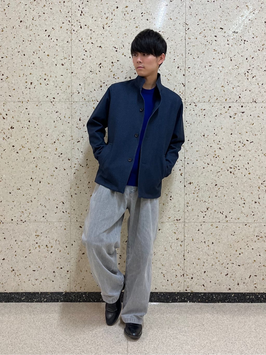 うっちーさんの「TAKEO KIKUCHI｜【DOWN FABRIC】ダウンファブリック スタンドカラーブルゾン」を使ったコーディネート