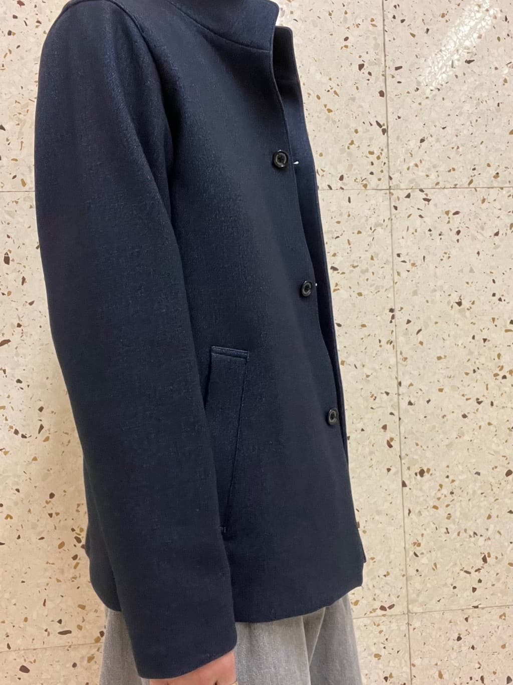 うっちーさんの「TAKEO KIKUCHI｜【DOWN FABRIC】ダウンファブリック スタンドカラーブルゾン」を使ったコーディネート