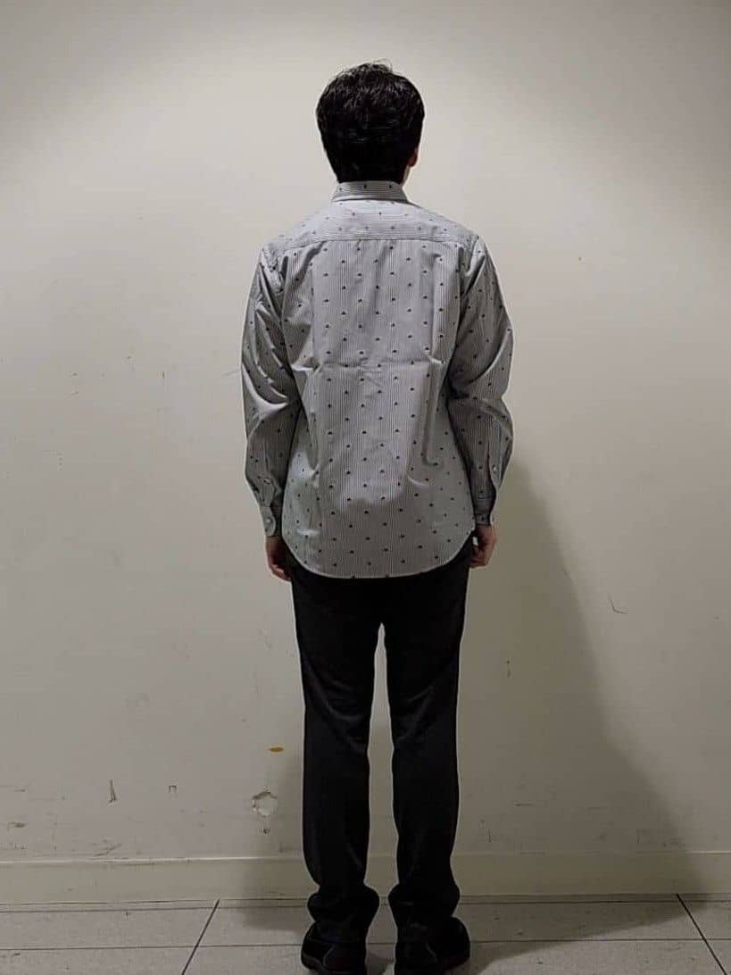 Maedaさんの「TAKEO KIKUCHI｜ハットモチーフ ジャカード ストライプ シャツ」を使ったコーディネート