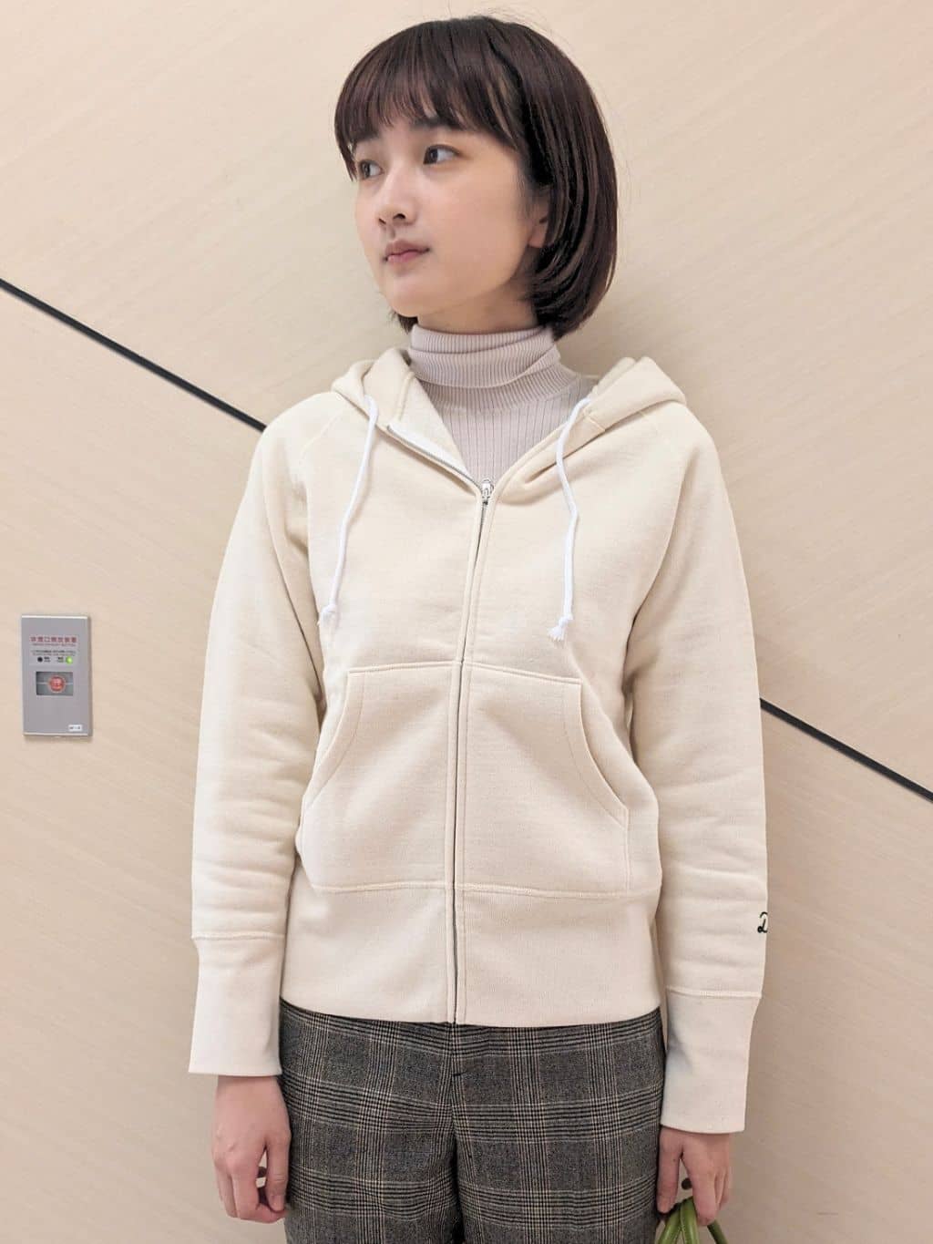 saoriさんの「DRESSTERIOR｜デキシー吊裏毛ジップアップパーカ」を使ったコーディネート