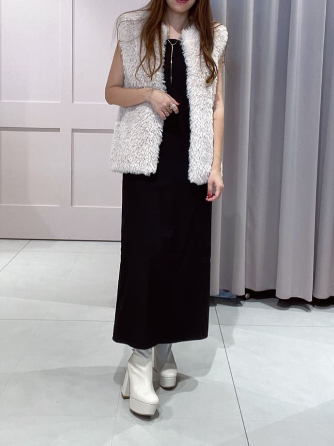 maiさんの「ESPERANZA｜ラク盛りショートブーツ」を使ったコーディネート