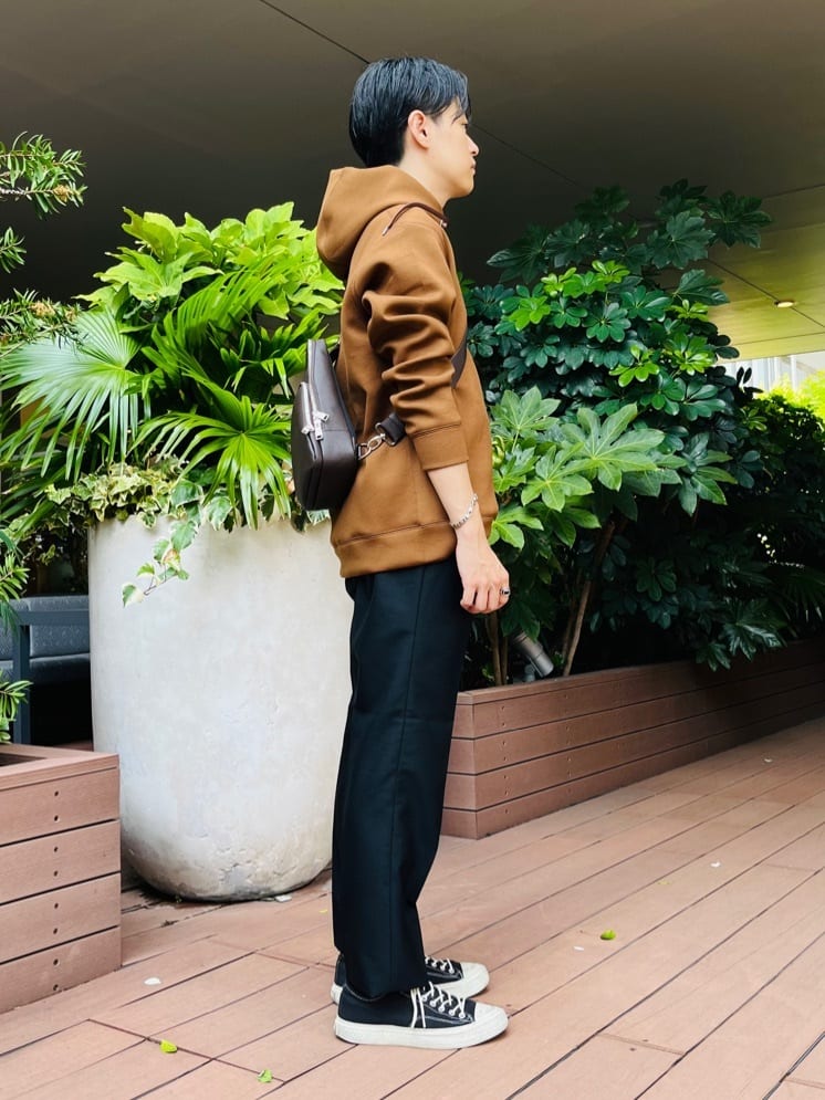 ワッキーさんの「TAKEO KIKUCHI｜【THE FLAGSHIP】バラシャパンツ」を使ったコーディネート