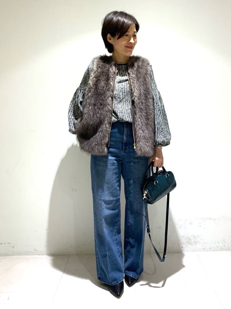 ちーさんの「UNTITLED｜【追加/日本製】メッシュベルト」を使ったコーディネート