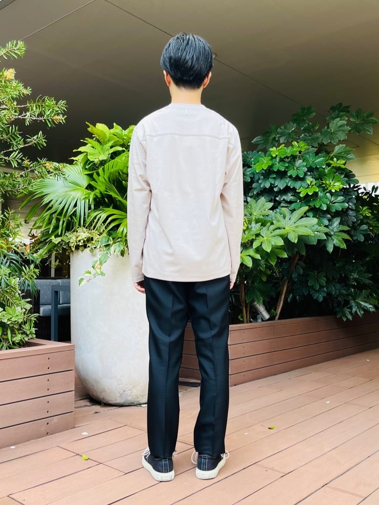 ワッキーさんの「TAKEO KIKUCHI｜【THE FLAGSHIP】バラシャパンツ」を使ったコーディネート
