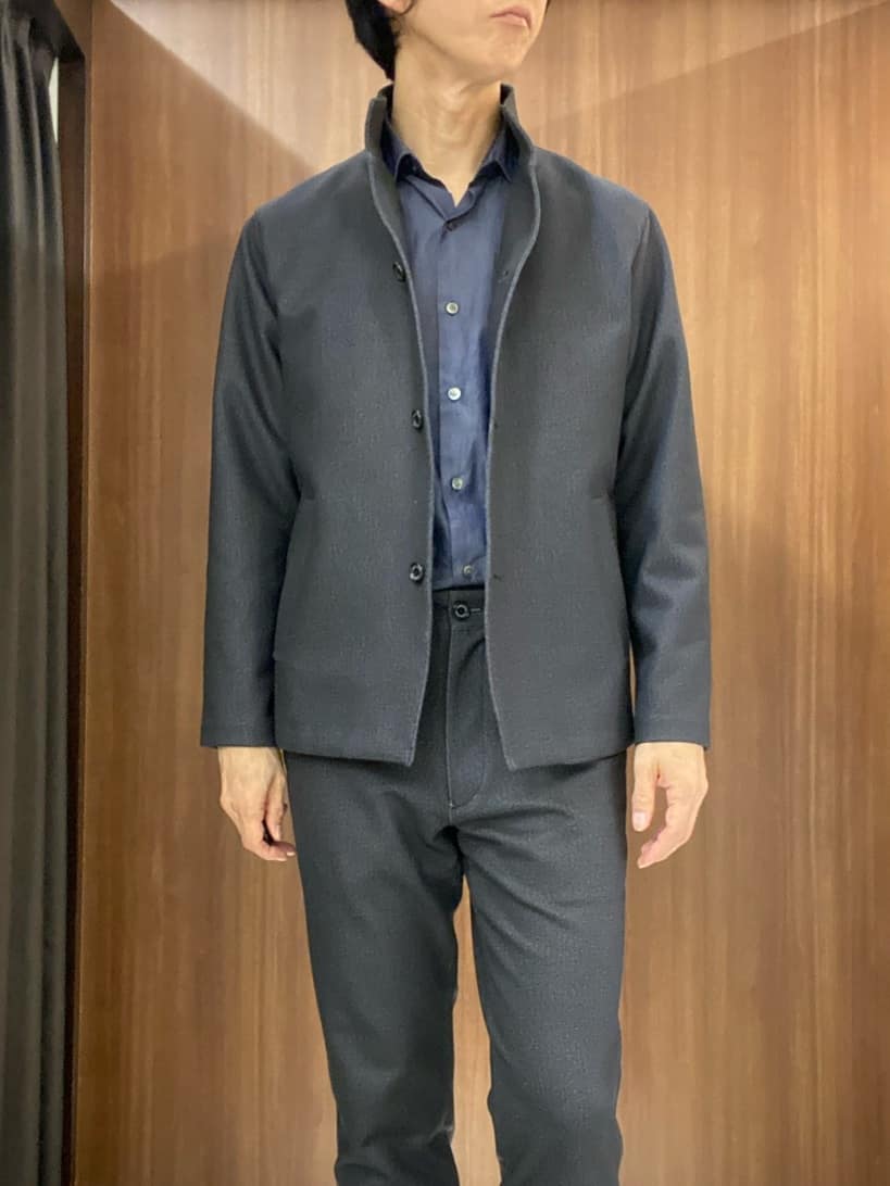 かたやまさんの「TAKEO KIKUCHI｜【DOWN FABRIC】ダウンファブリック スタンドカラーブルゾン」を使ったコーディネート