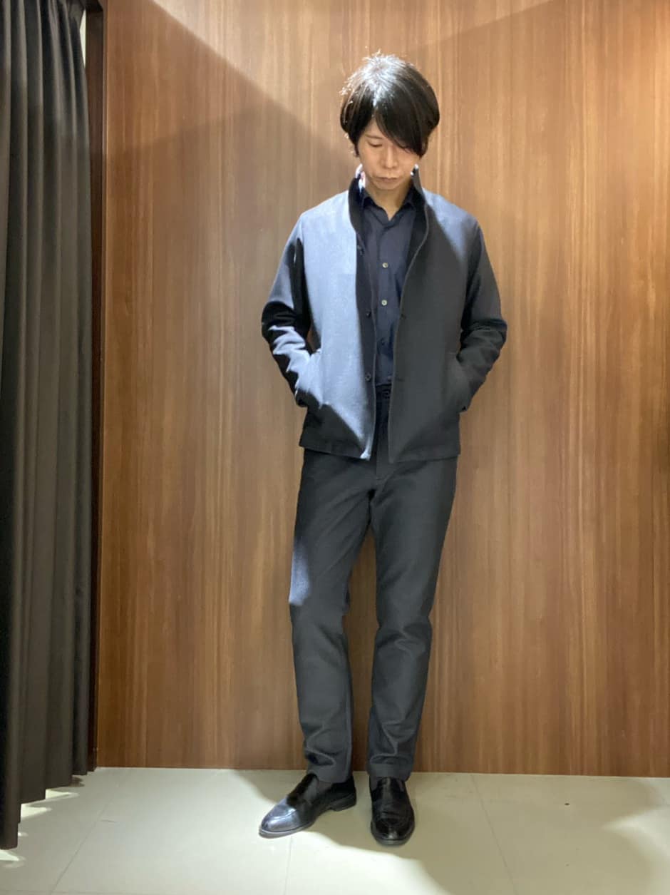 かたやまさんの「TAKEO KIKUCHI｜【DOWN FABRIC】ダウンファブリック スタンドカラーブルゾン」を使ったコーディネート