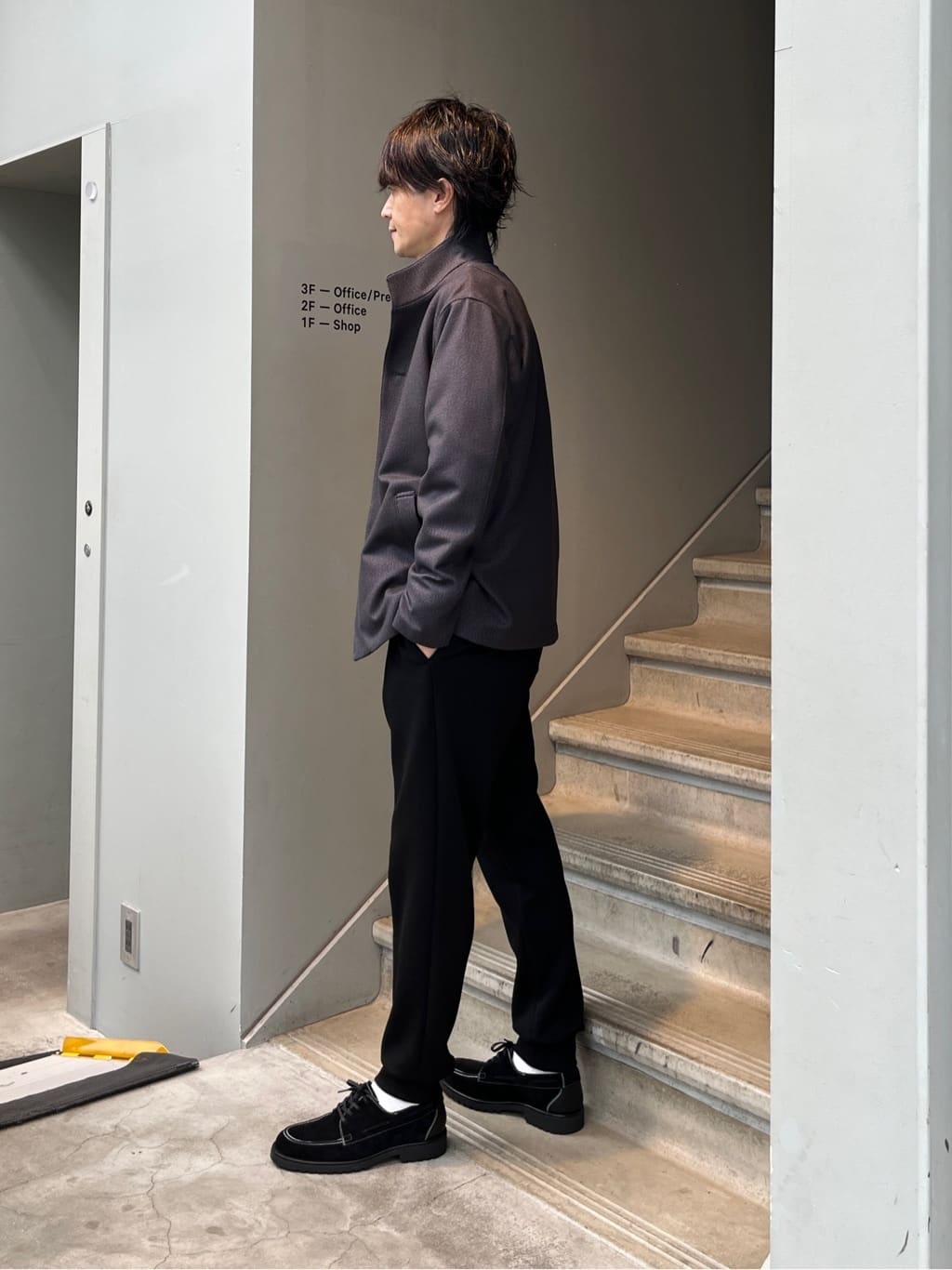 Shintaroさんの「TAKEO KIKUCHI｜【DOWN FABRIC】ダウンファブリック スタンドカラーブルゾン」を使ったコーディネート