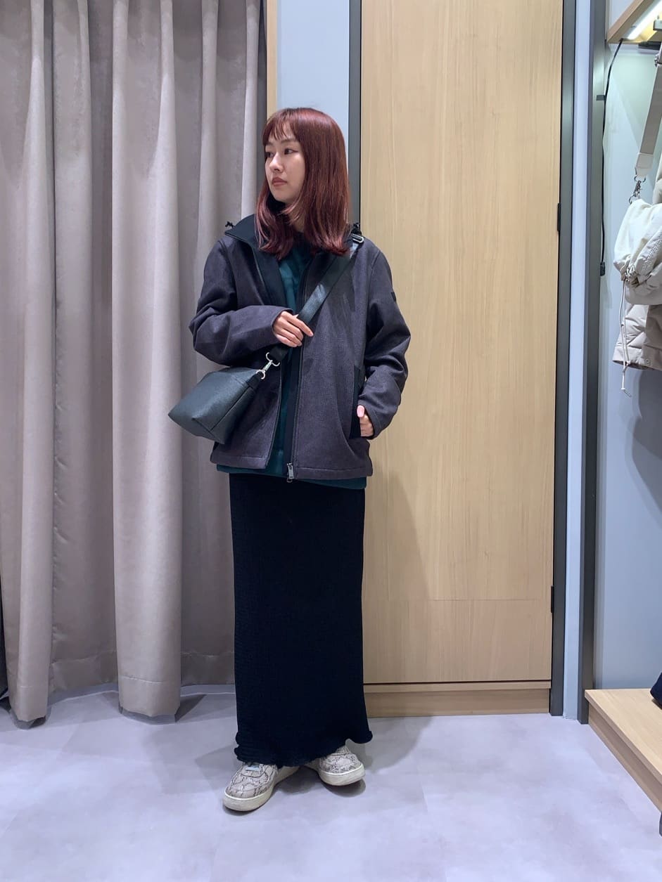 よぴさんの「TAKEO KIKUCHI｜【キーリング付き】メランジ　大人ショルダーバッグ」を使ったコーディネート
