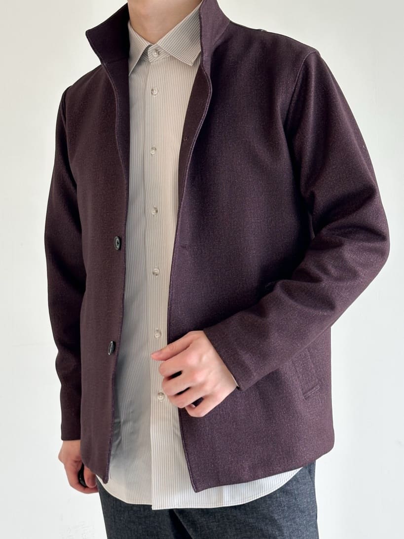 イッシーさんの「TAKEO KIKUCHI｜【DOWN FABRIC】ダウンファブリック スタンドカラーブルゾン」を使ったコーディネート