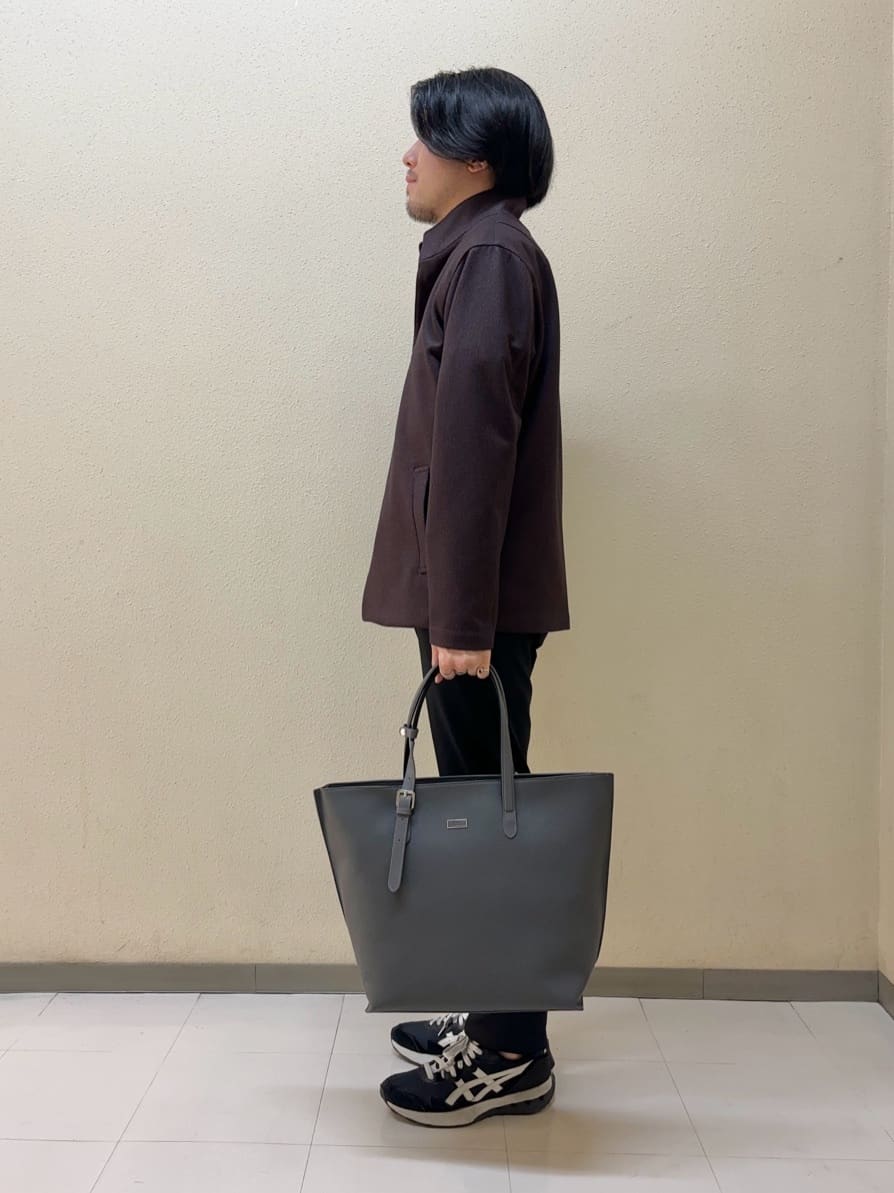 及川さんの「TAKEO KIKUCHI｜【DOWN FABRIC】ダウンファブリック スタンドカラーブルゾン」を使ったコーディネート