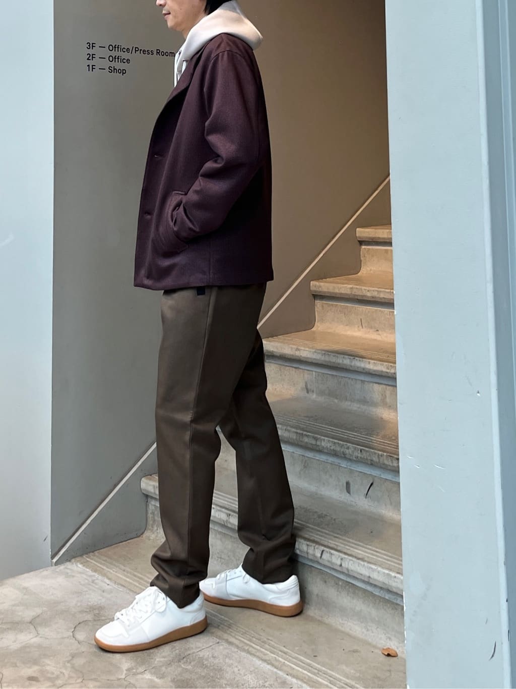 Shintaroさんの「TAKEO KIKUCHI｜【DOWN FABRIC】ダウンファブリック スタンドカラーブルゾン」を使ったコーディネート