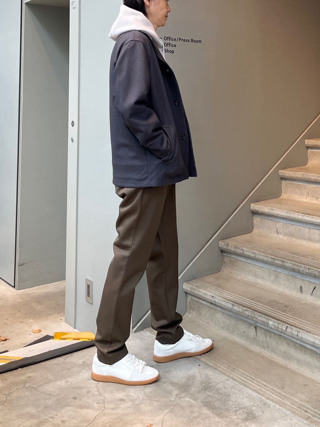 Shintaroさんの「TAKEO KIKUCHI｜【DOWN FABRIC】ダウンファブリック スタンドカラーブルゾン」を使ったコーディネート