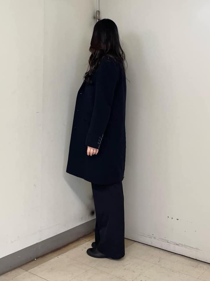 iwさんの「TAKEO KIKUCHI｜ウールカシミヤブレンド チェスターコート」を使ったコーディネート