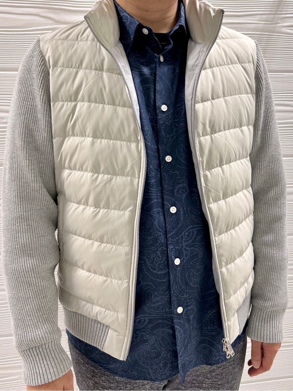 すーさんの「TAKEO KIKUCHI｜【ONOFF対応】TRダブルニット ストレッチパンツ」を使ったコーディネート
