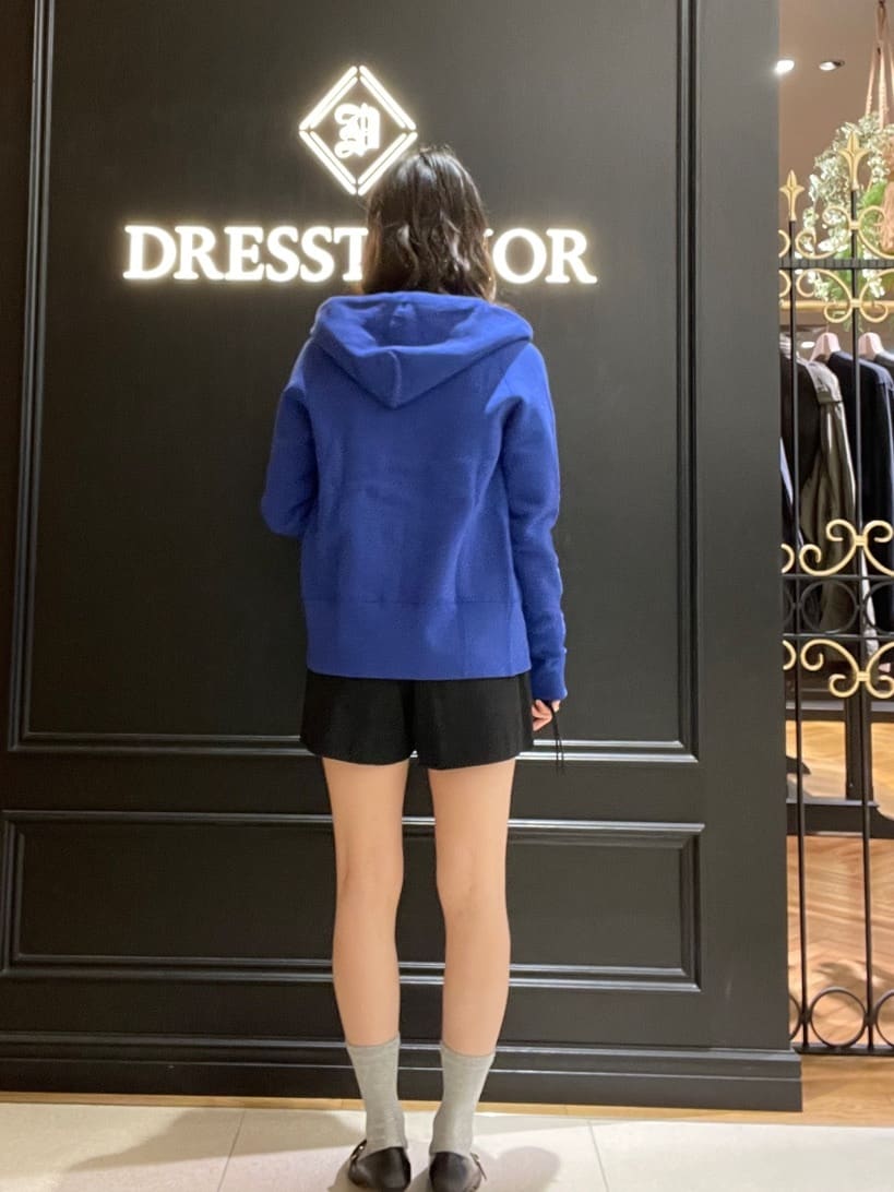 Karinさんの「DRESSTERIOR｜デキシー吊裏毛ジップアップパーカ」を使ったコーディネート