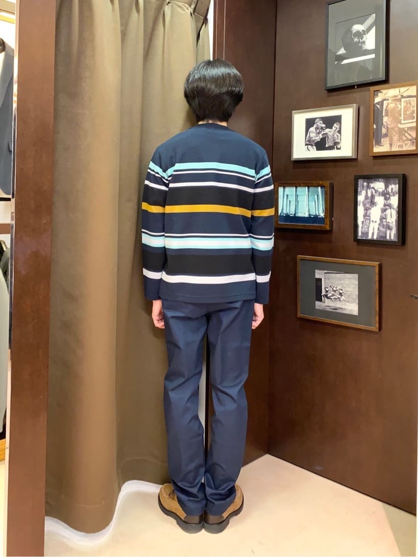 コバヤシさんの「TAKEO KIKUCHI｜【オフィスカジュアル対応】ドレス チノパンツ」を使ったコーディネート